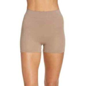 SKIMS‎ Stretch Rib Bike Short NEW Desert XXS/XS